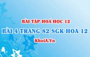 Bài 4 trang 82 SGK Hoá 12: Ví trí, cấu tạo nguyên tử liên kết kim loại trong bảng tuần hoàn hoá học